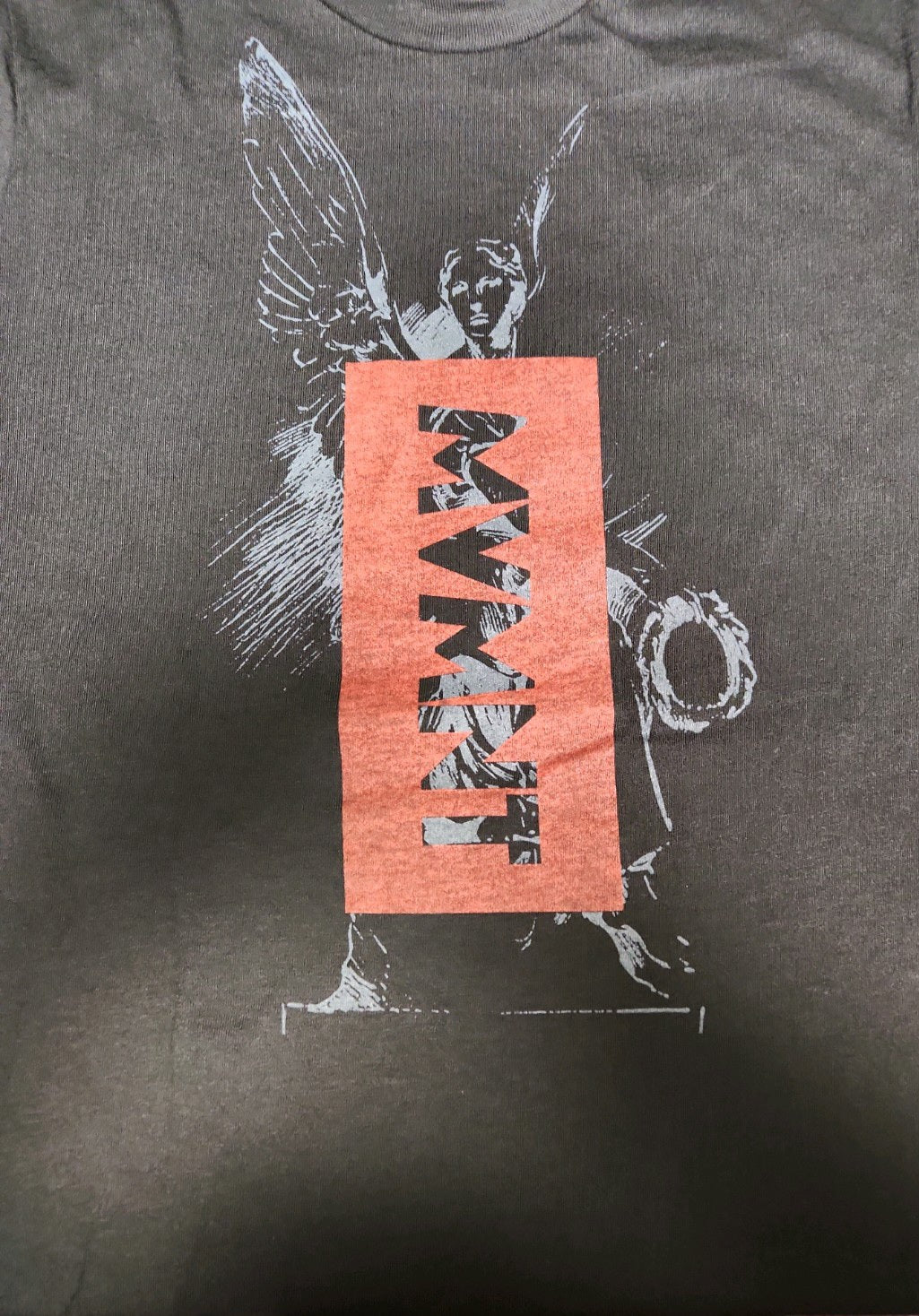 The Movement- Black T-Shirt with Angel